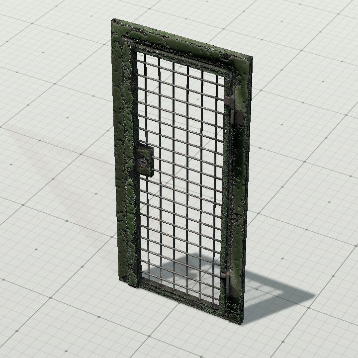 Gated door