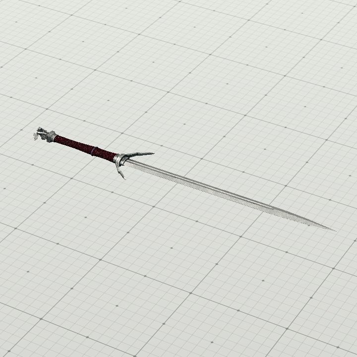 witcher styled sword