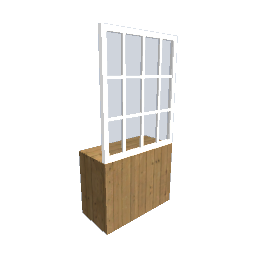 Windowseat - All Beach Wood White 100