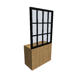 Windowseat - All Beach Wood Black 100