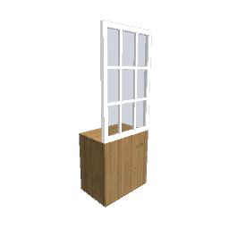 Windowseat - All Beach Wood White 75