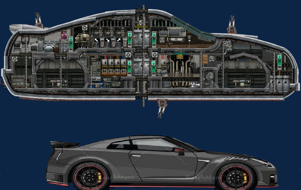 Nissan GT-R R35 for HE – Barotrauma Mod