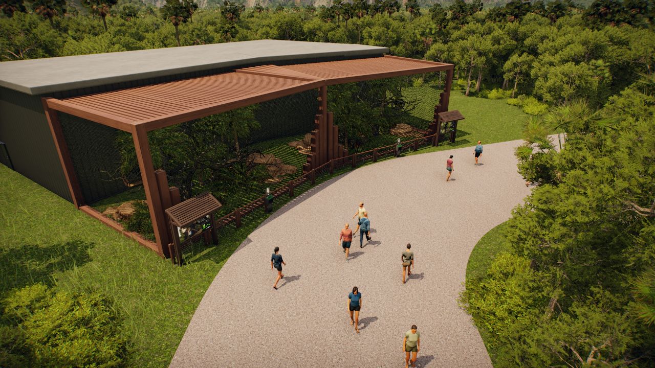 Small Aviary w/ two aviary segments