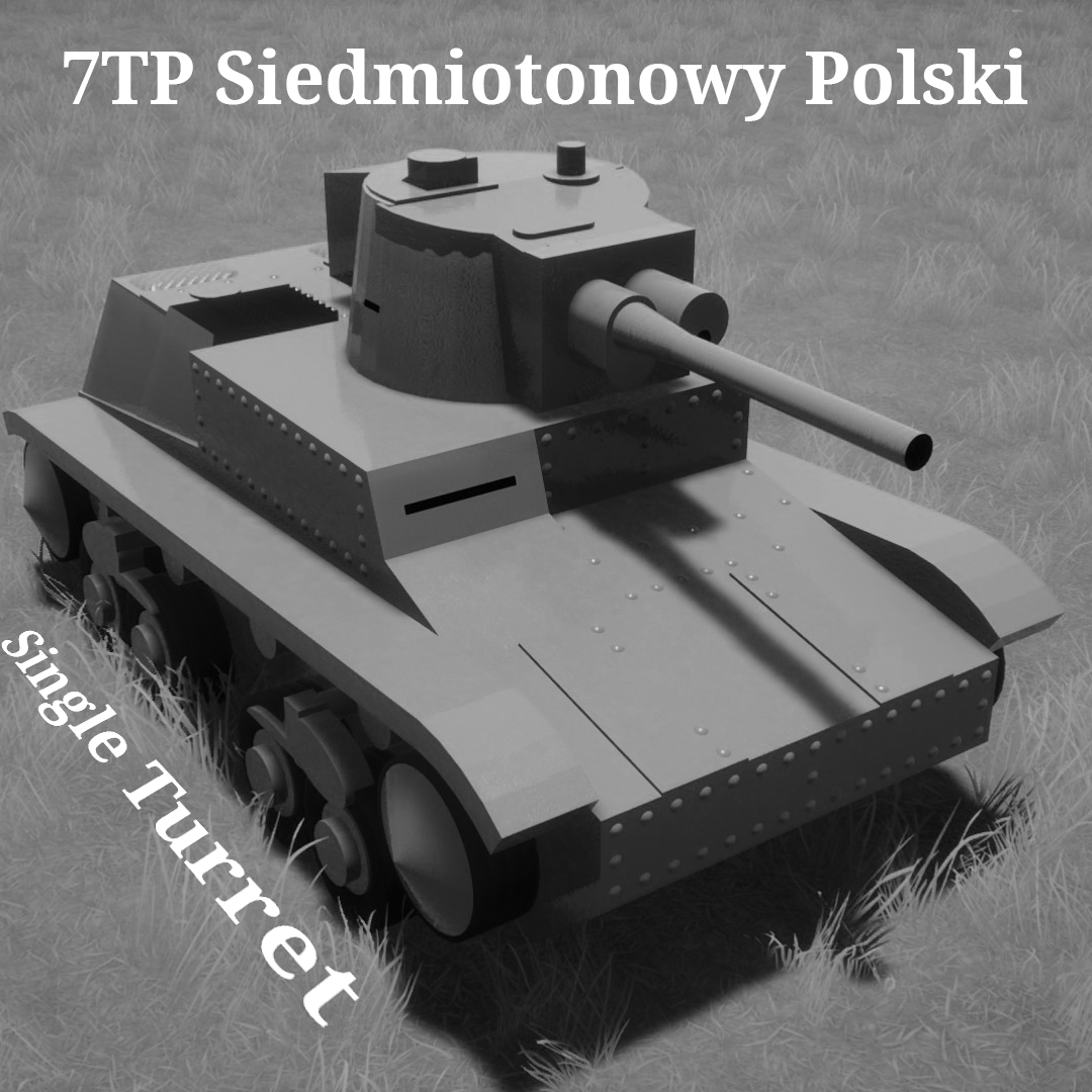 7tp Siedmiotonowy Polski (Single Turret)