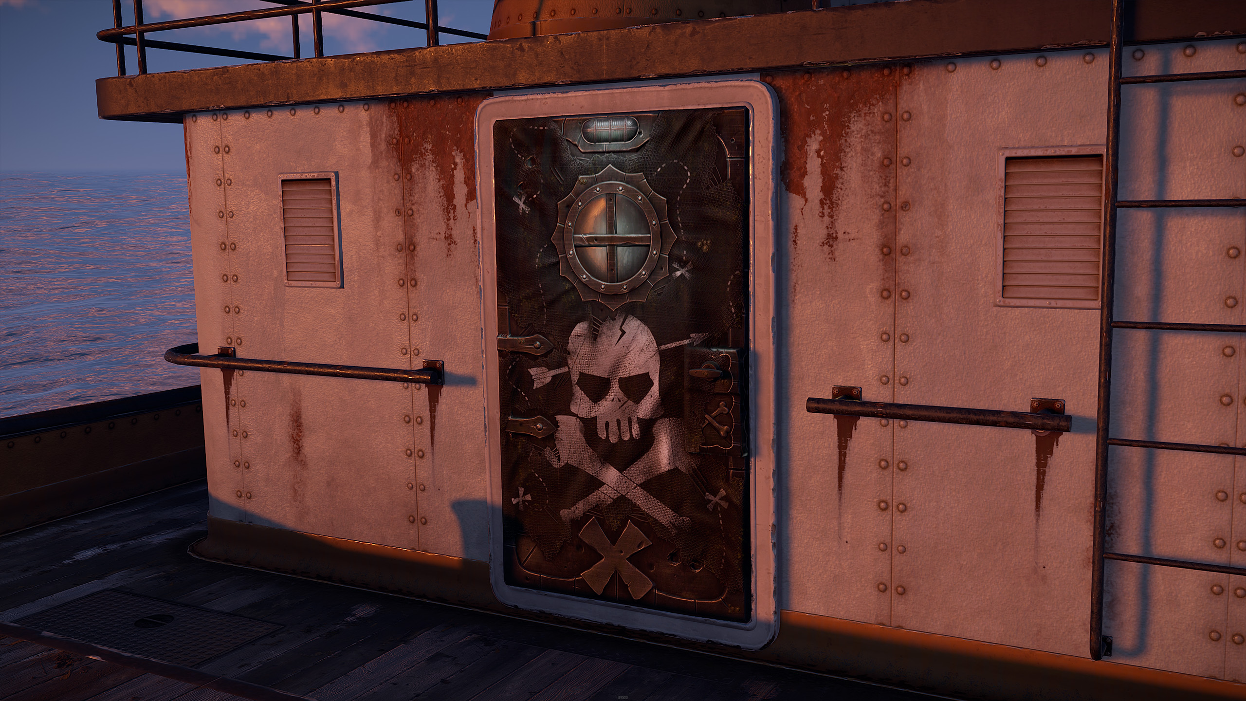 Pirate Sheet Metal Door
