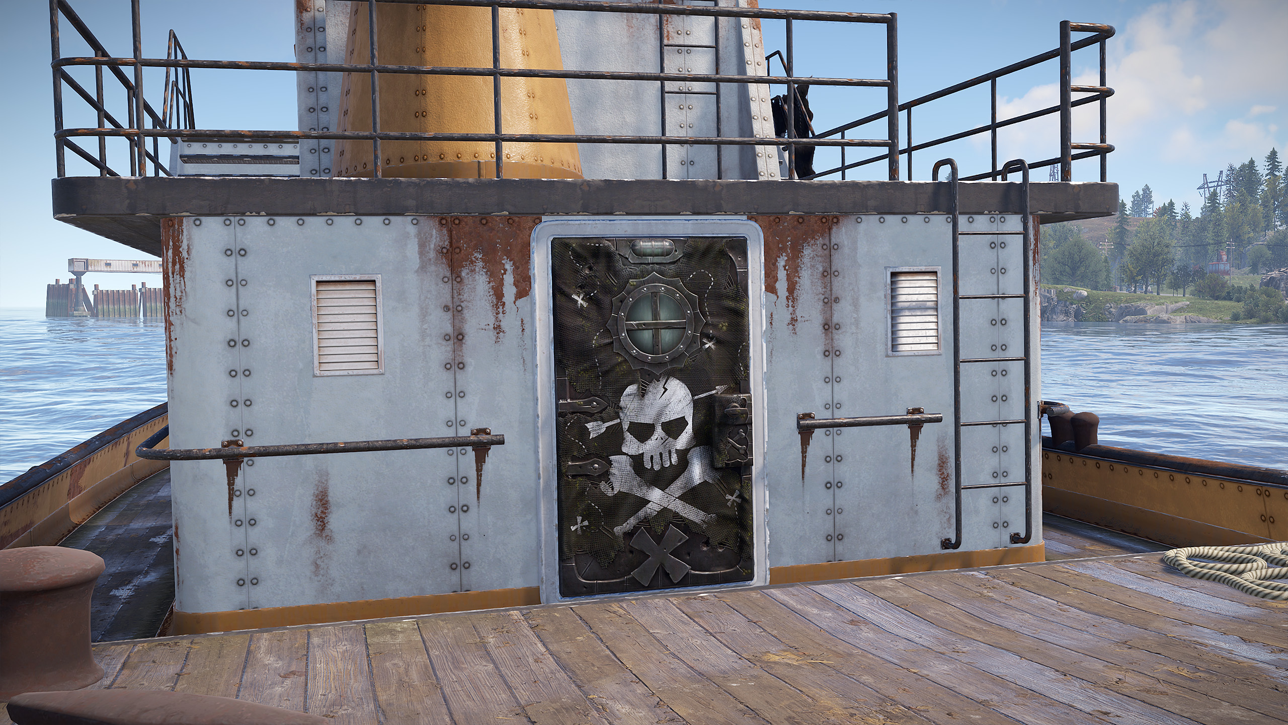Pirate Sheet Metal Door