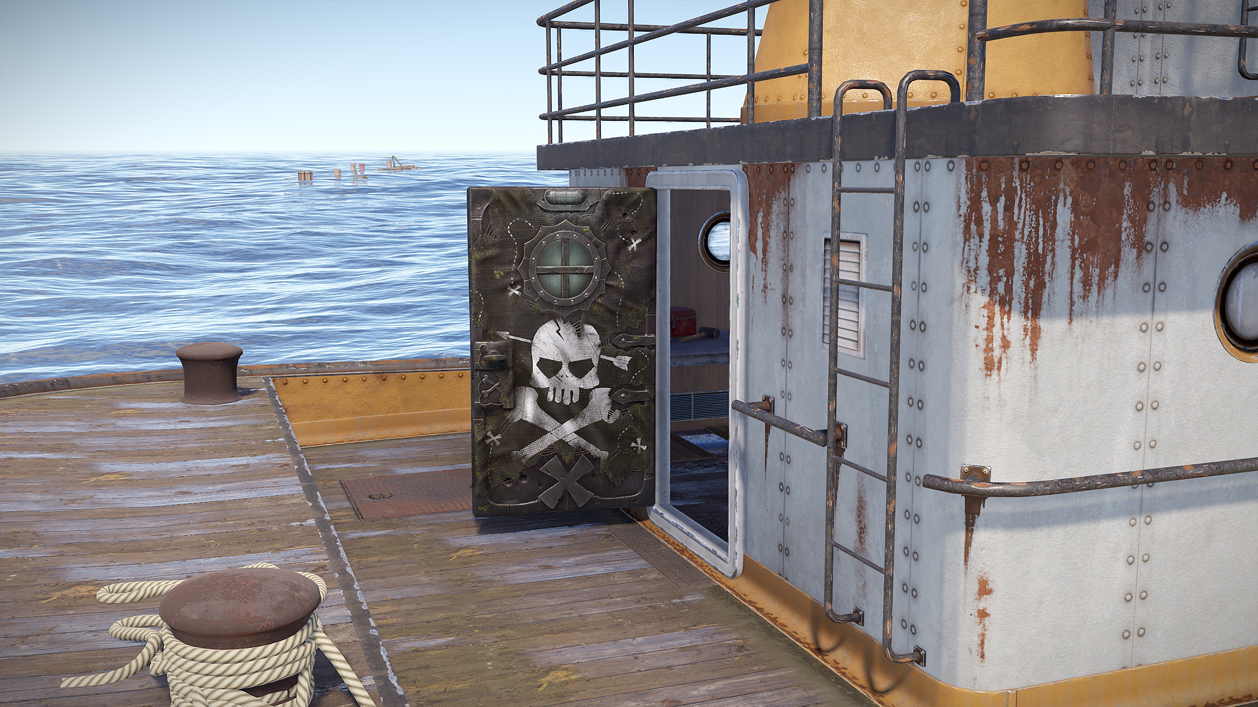 Pirate Sheet Metal Door