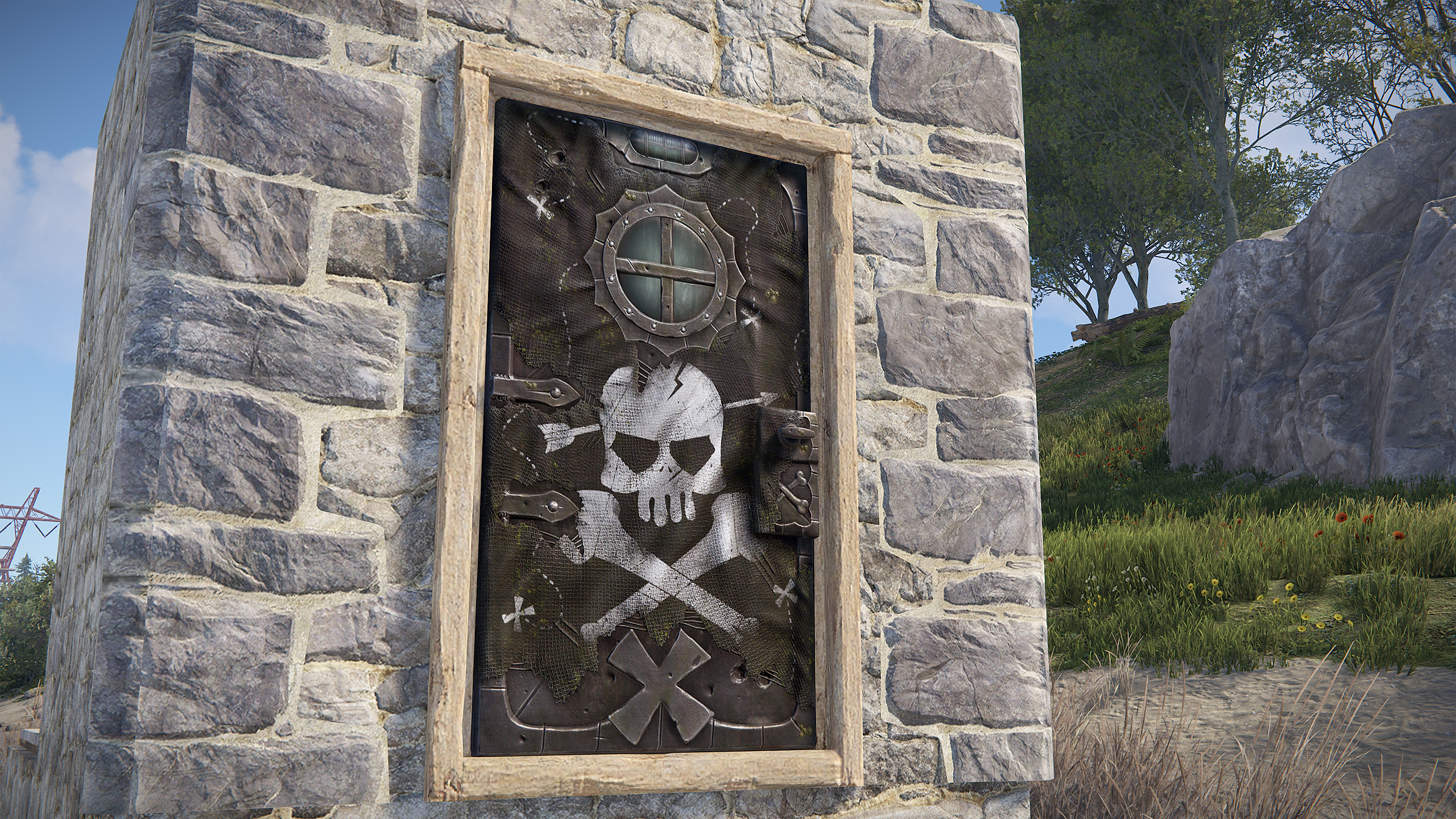 Pirate Sheet Metal Door