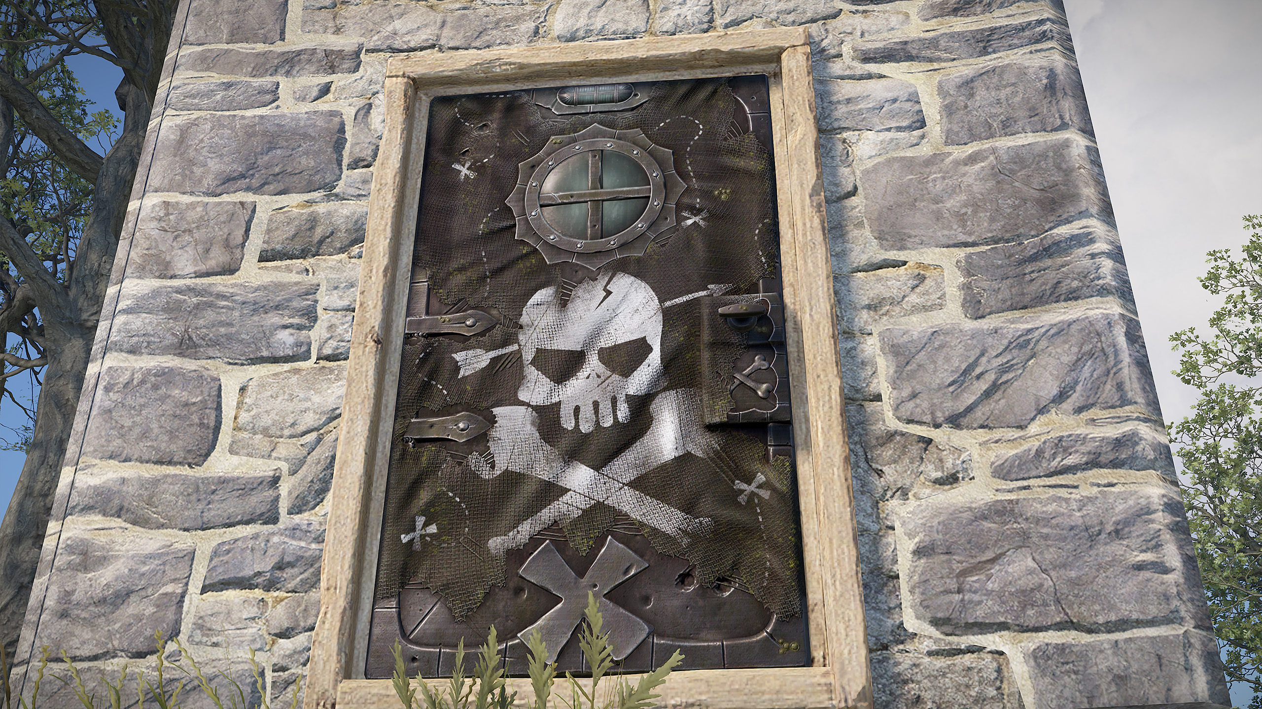 Pirate Sheet Metal Door