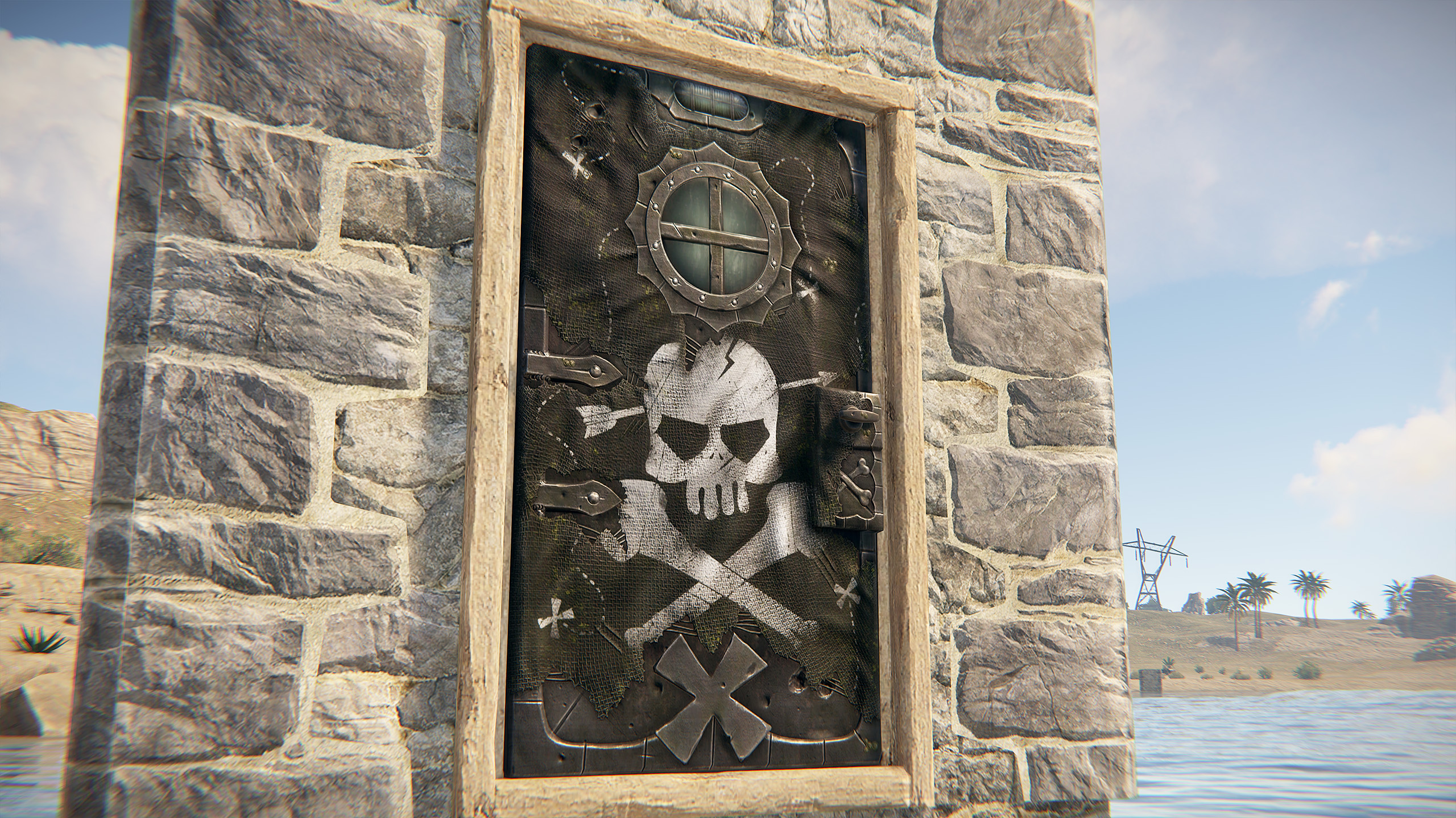 Pirate Sheet Metal Door