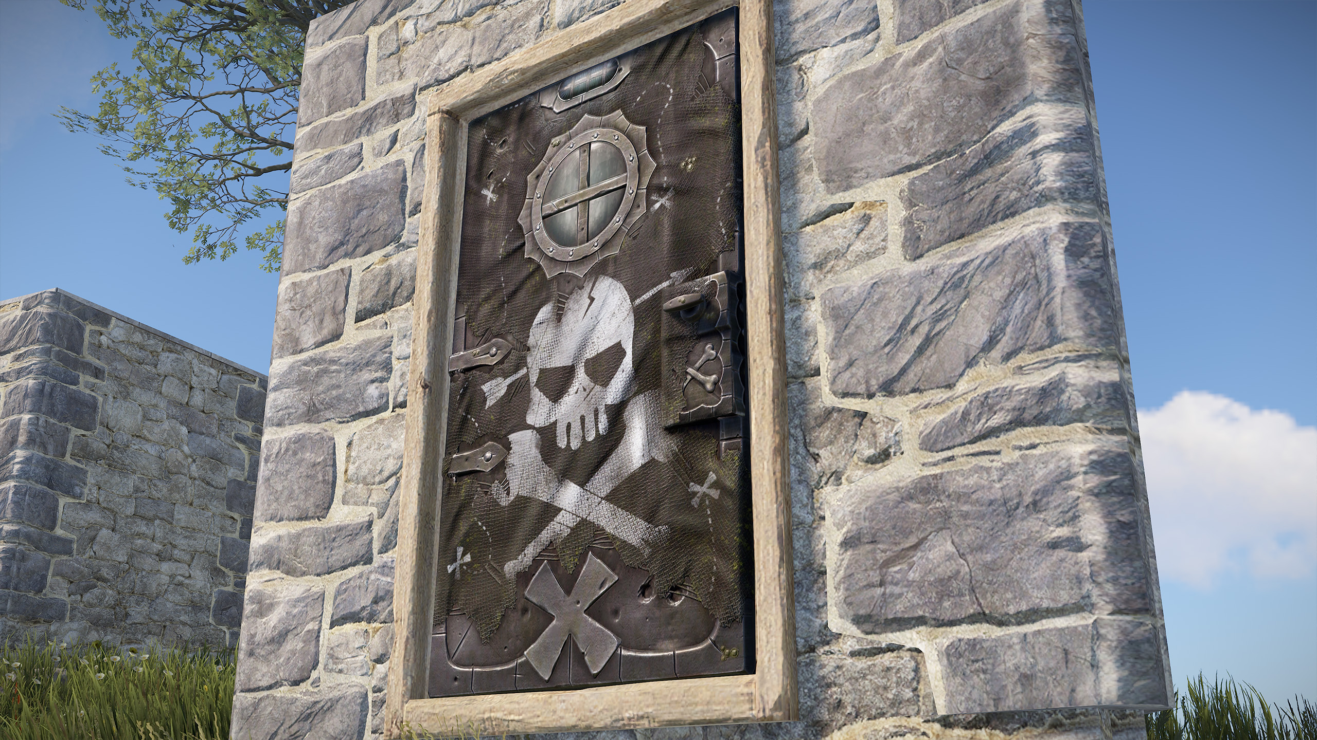 Pirate Sheet Metal Door