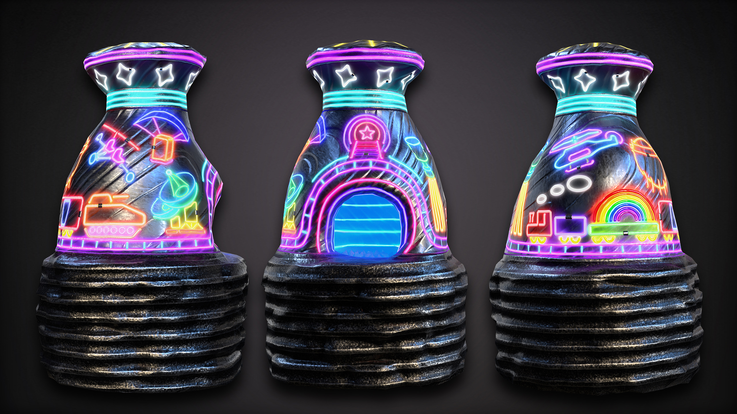 Neon Vibes Furnace