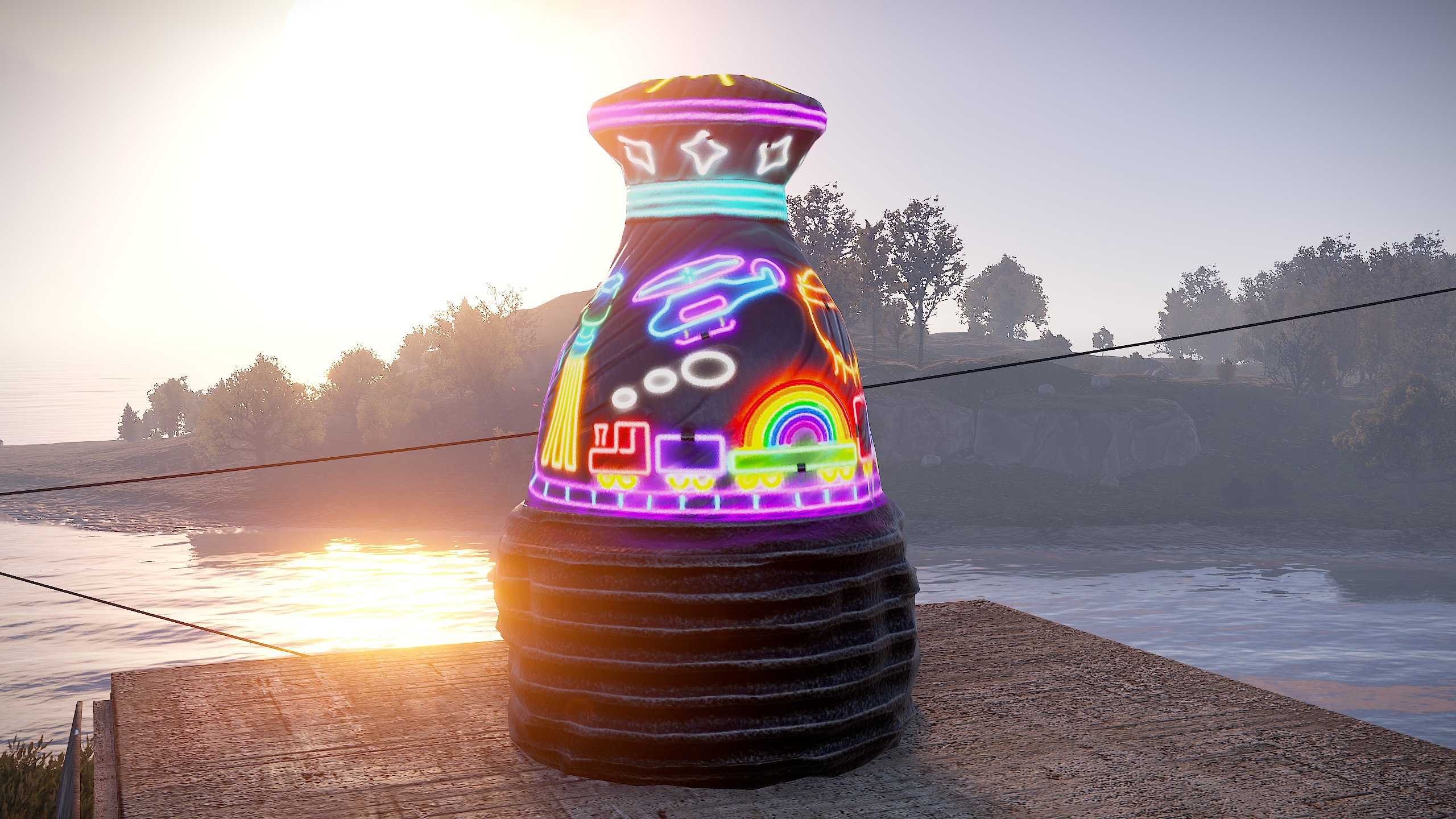 Neon Vibes Furnace
