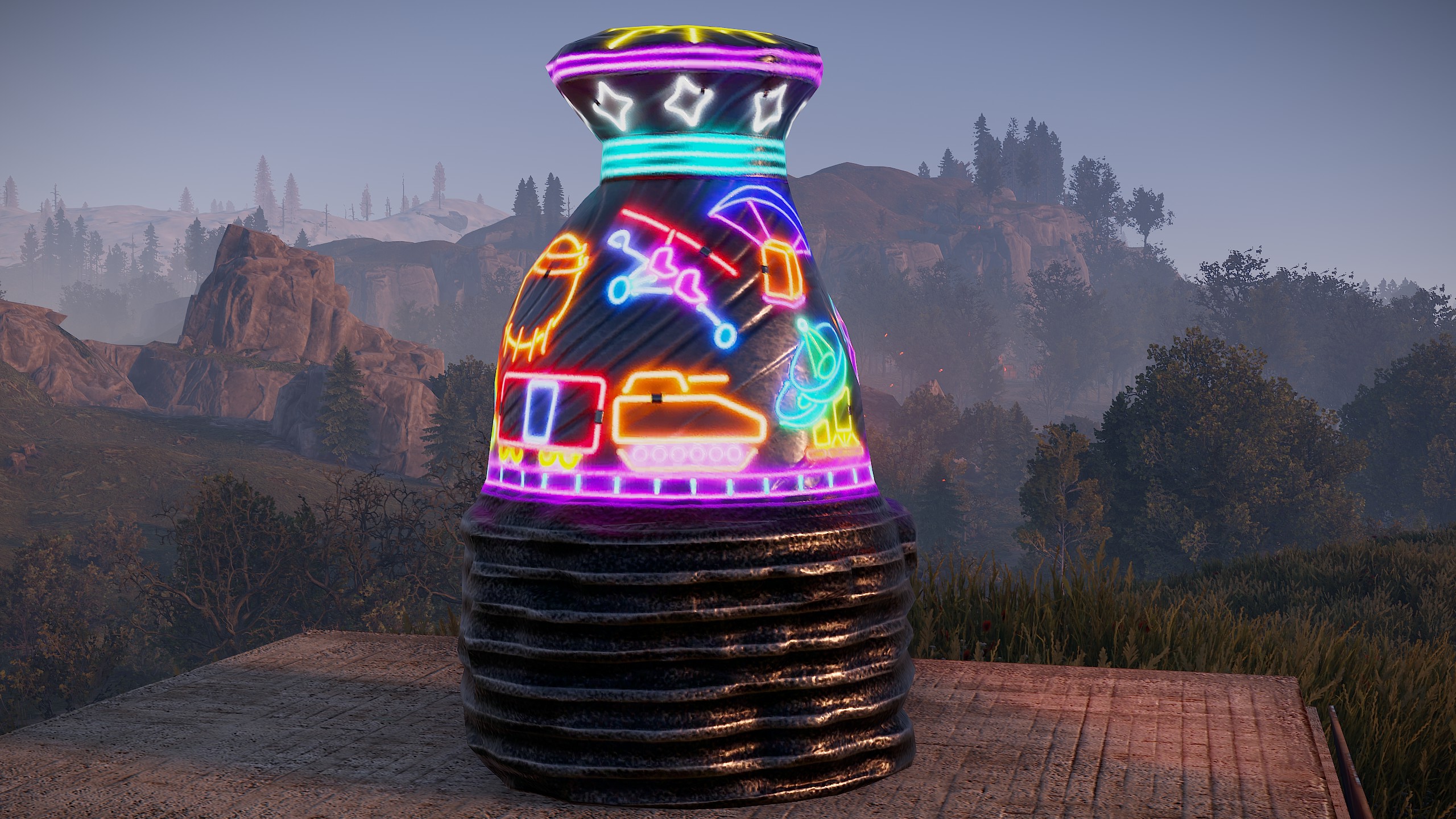 Neon Vibes Furnace