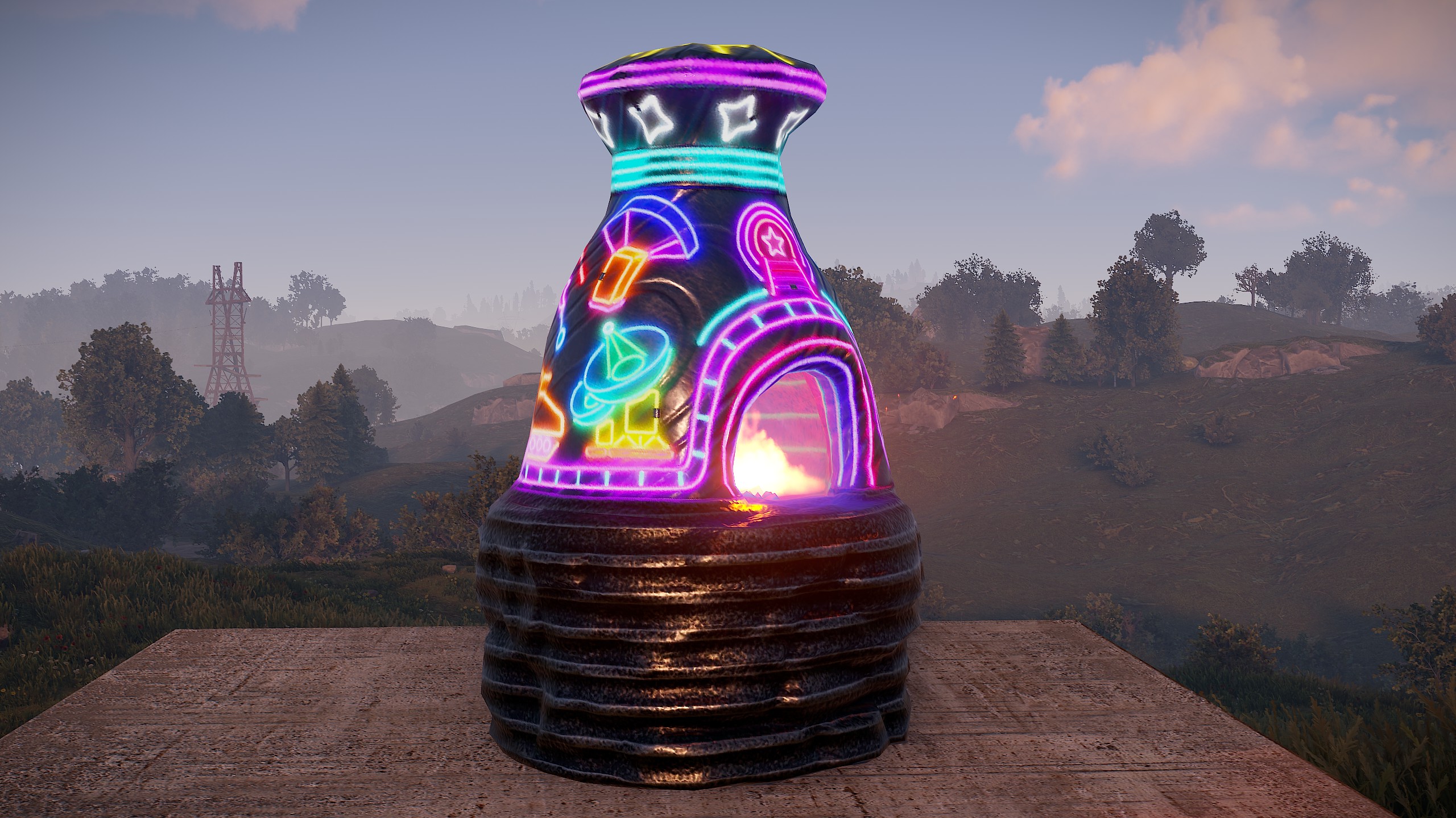 Neon Vibes Furnace