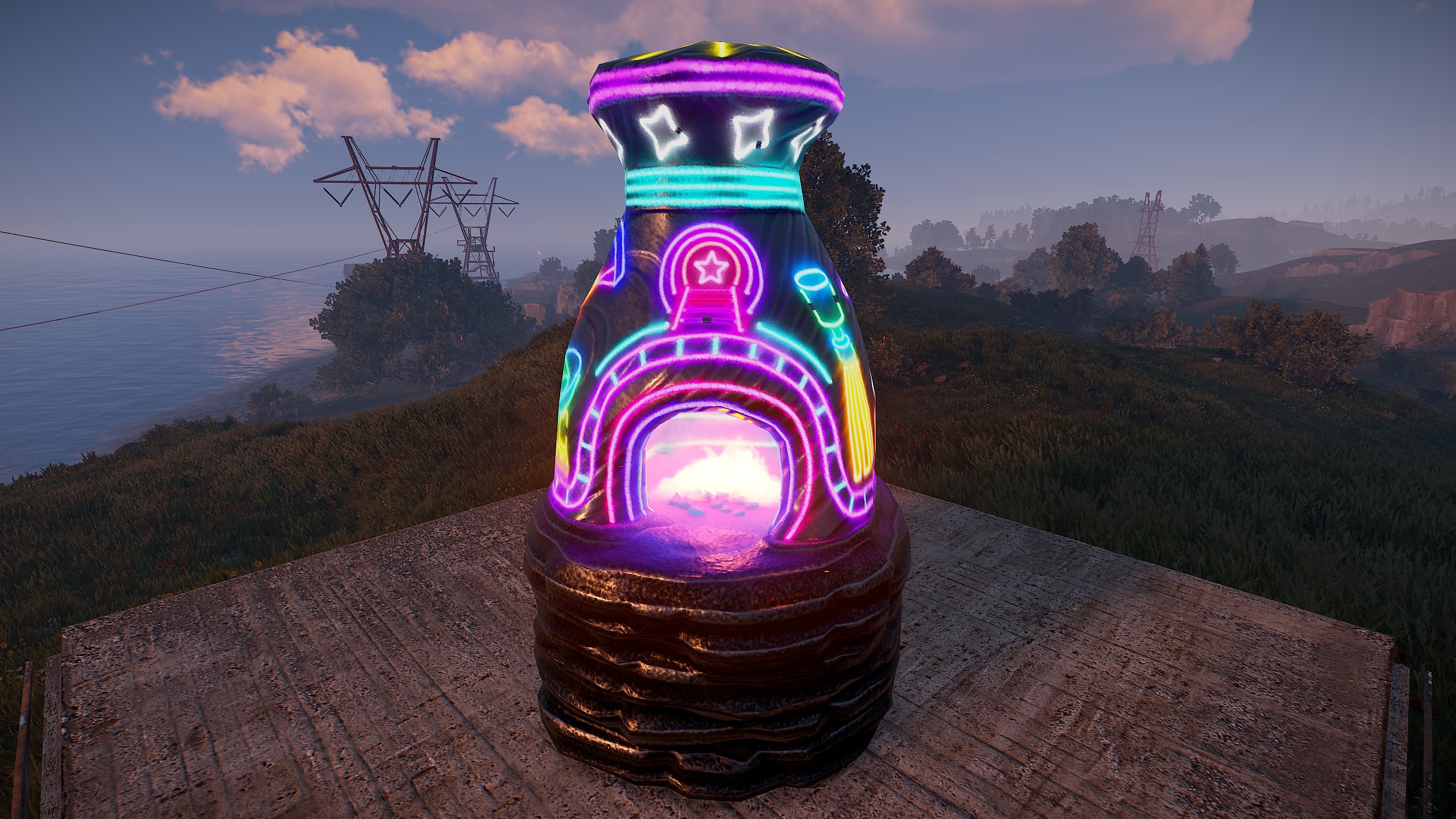 Neon Vibes Furnace