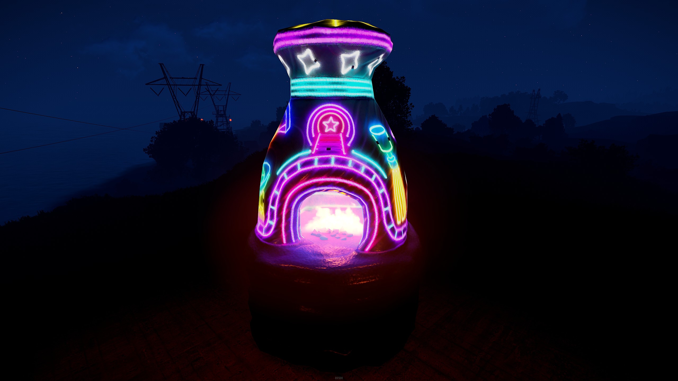 Neon Vibes Furnace