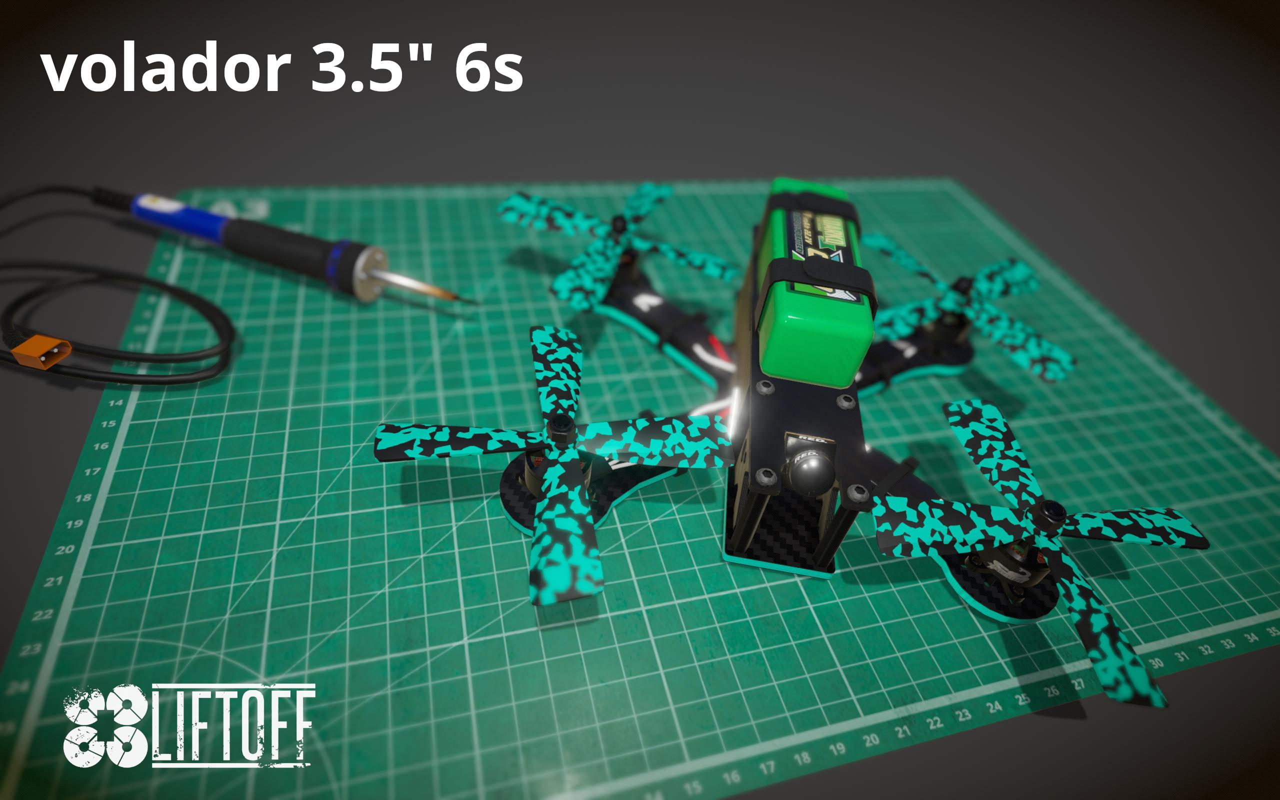 volador 3.5" 6s