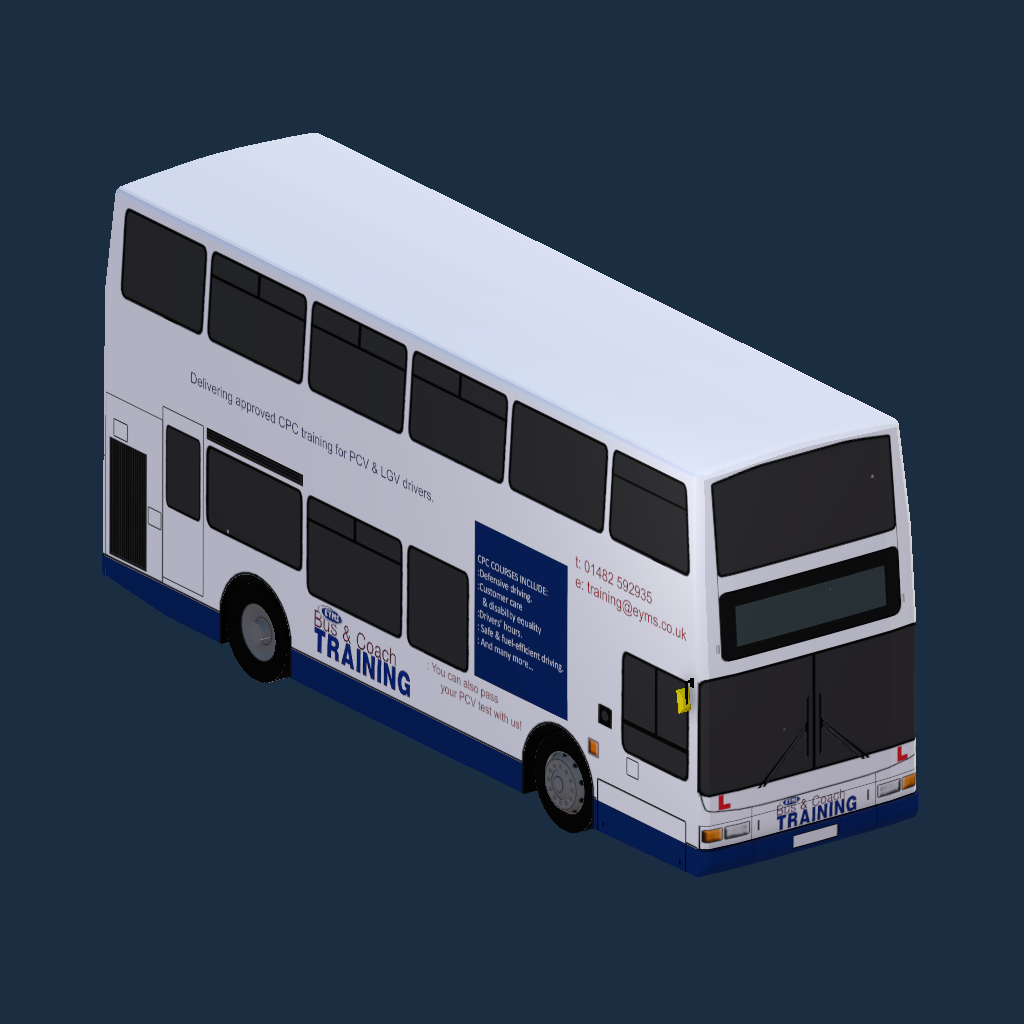 EYMS  PLAXTON PRESIDENT TRAINING LIVERY