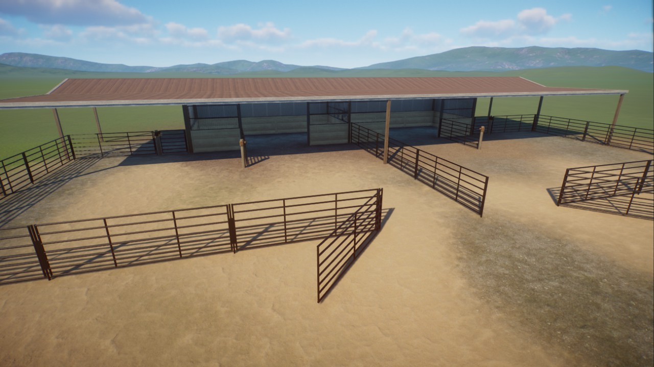 Hoofstock stalls and pens preview