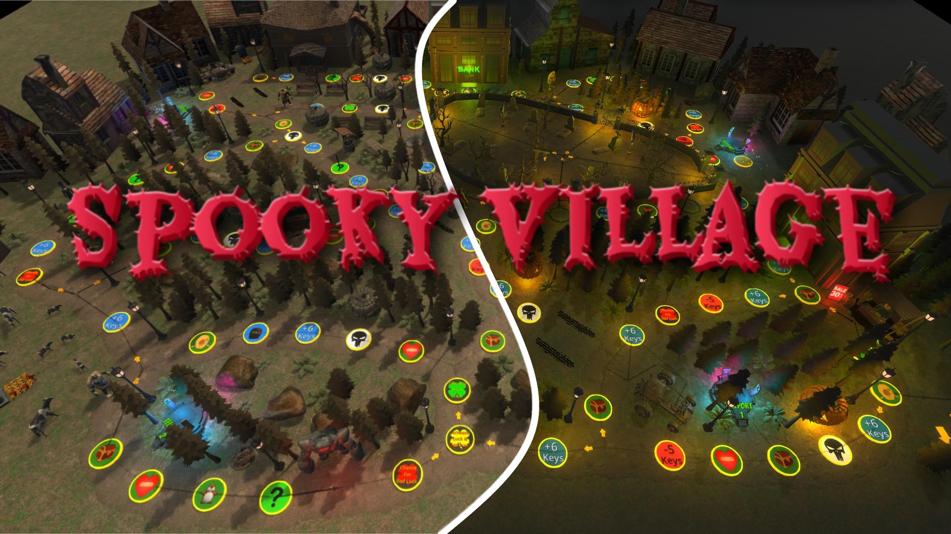 Spooky Village (English & Deutsch)