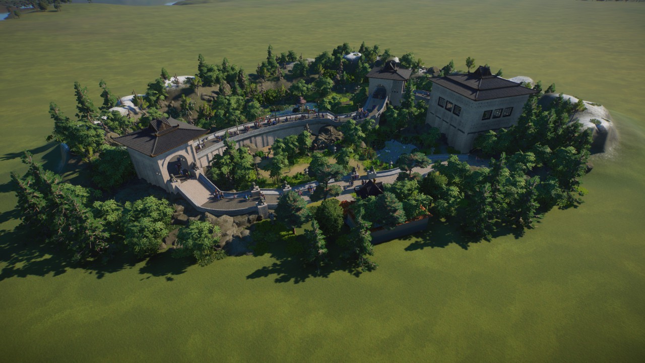 Planet Zoo Great Wall Build Off