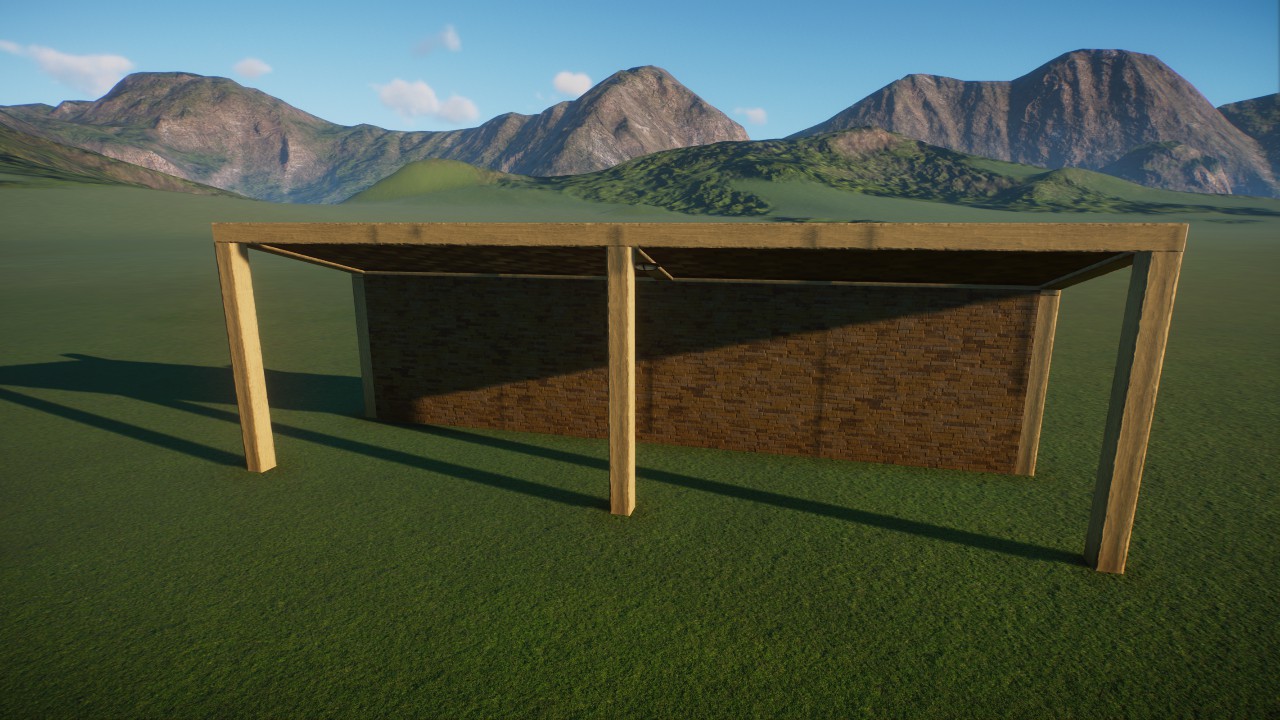 Critter Country Small Shelter with Lights