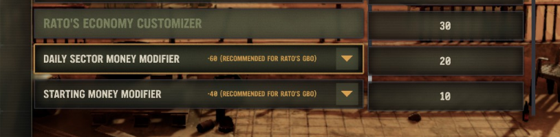 Rato's Economy Customizer