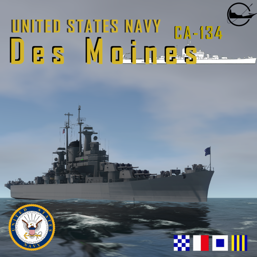 USS Des Moines CA-134 (Vanilla)