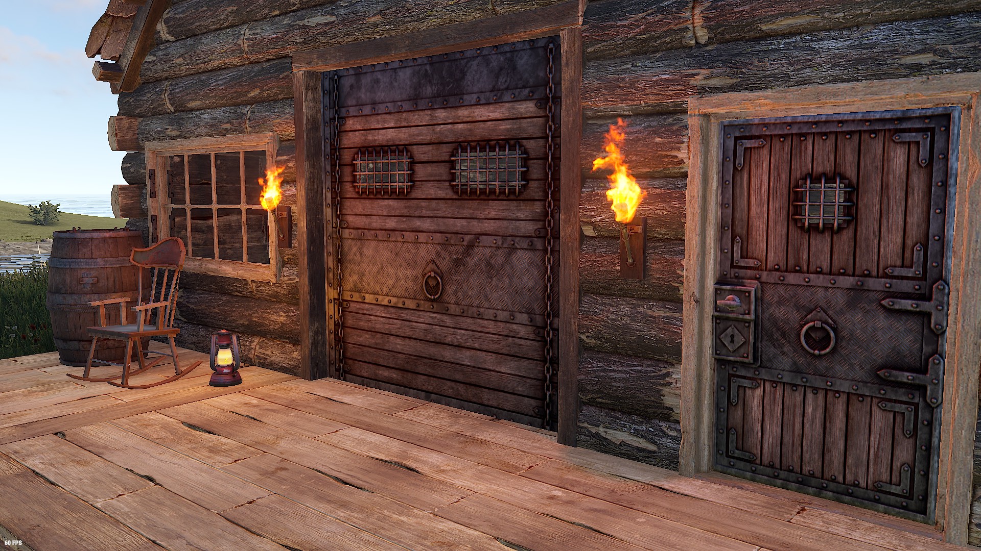 Frontier Rustic Garage Door