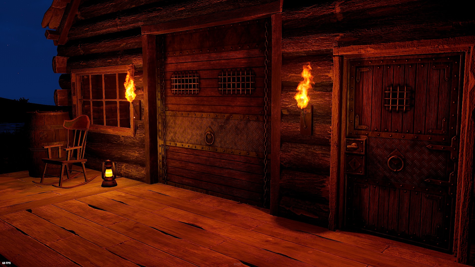 Frontier Rustic Garage Door