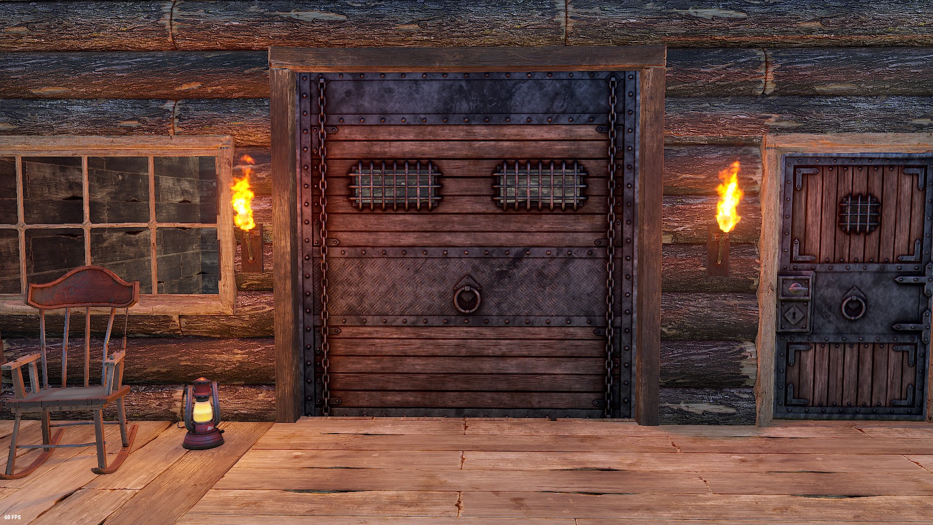 Frontier Rustic Garage Door