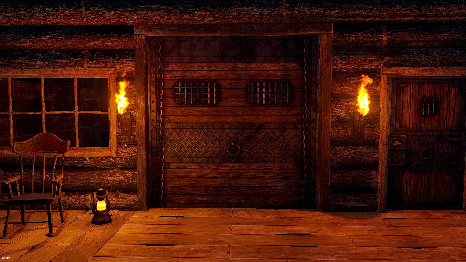 Frontier Rustic Garage Door