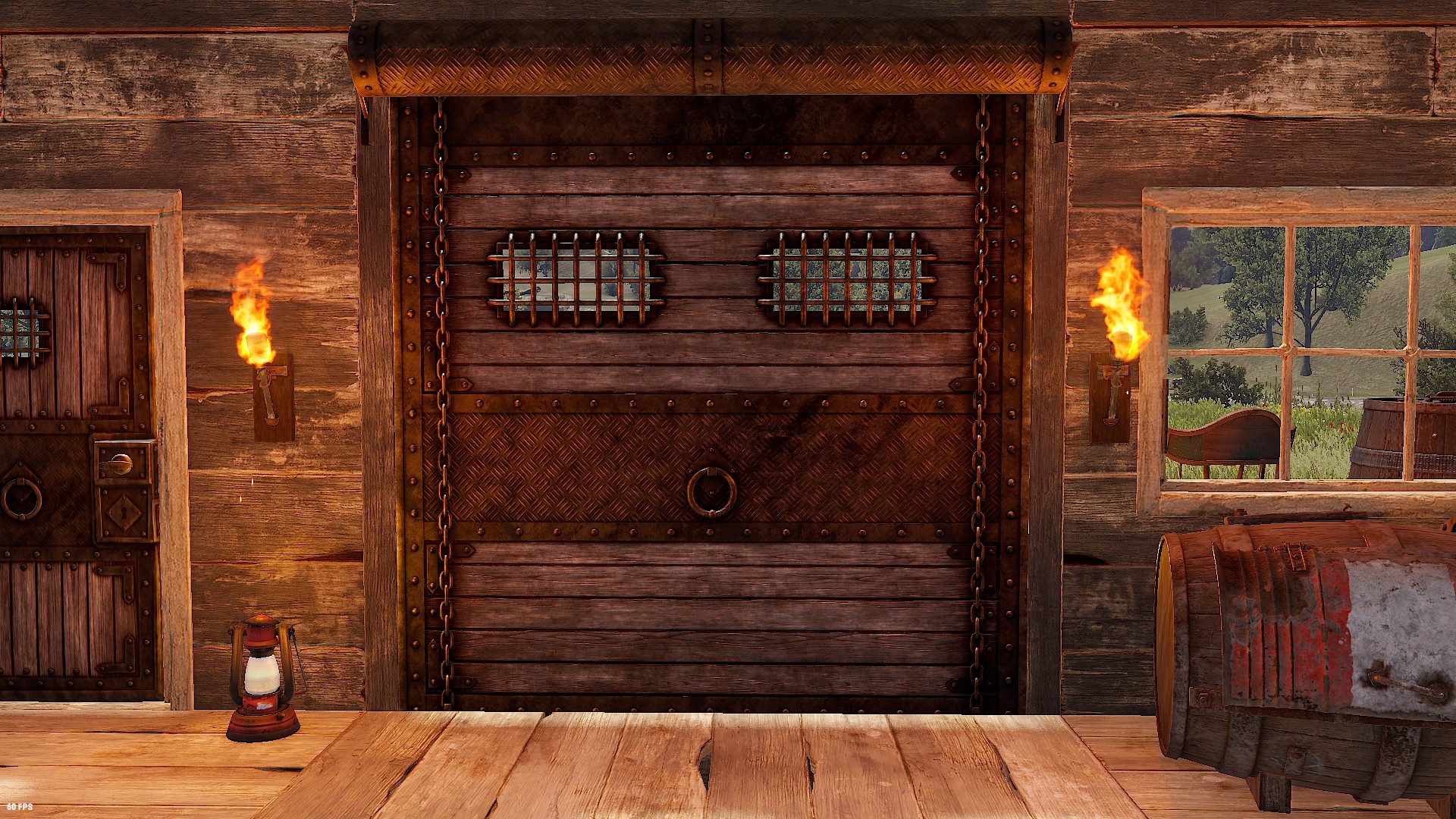 Frontier Rustic Garage Door