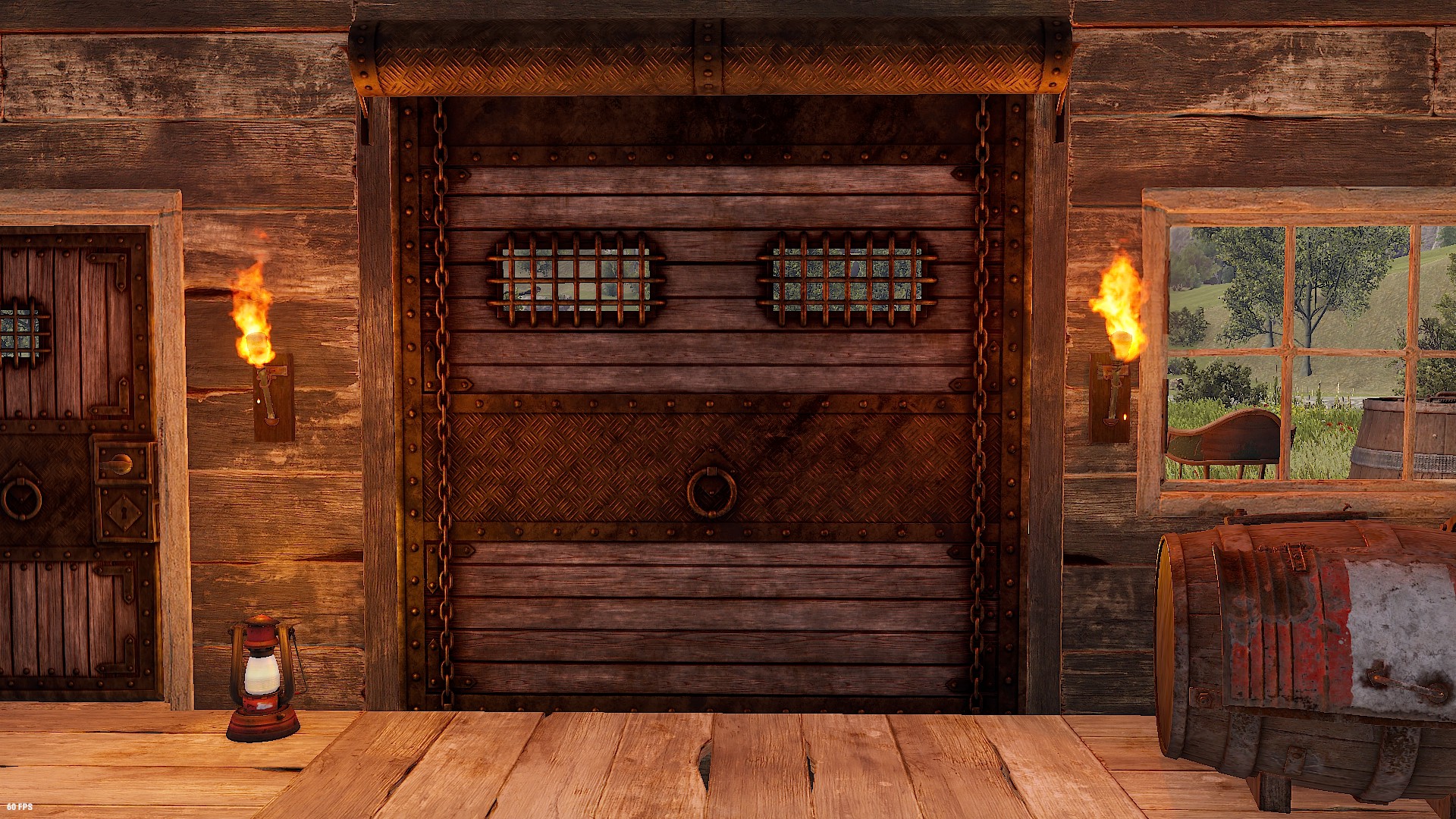 Frontier Rustic Garage Door