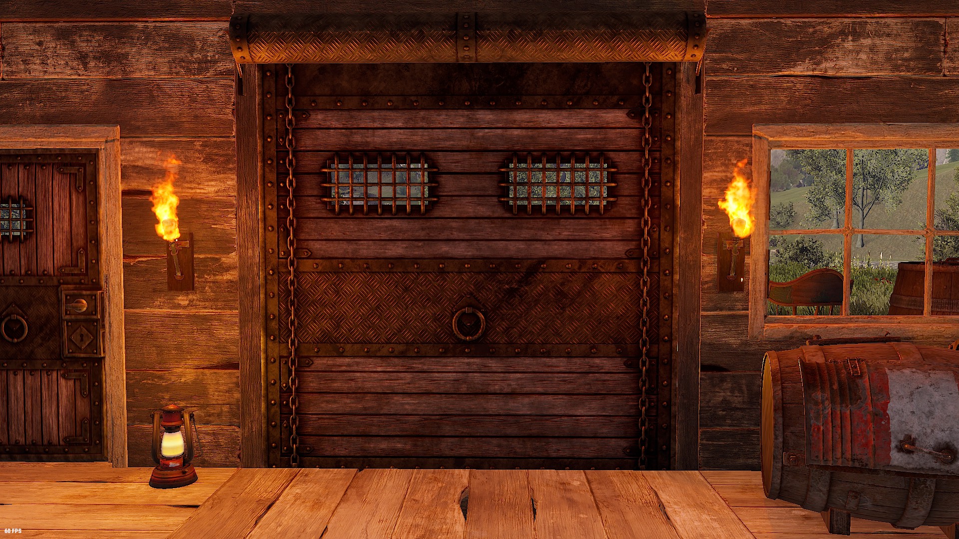 Frontier Rustic Garage Door