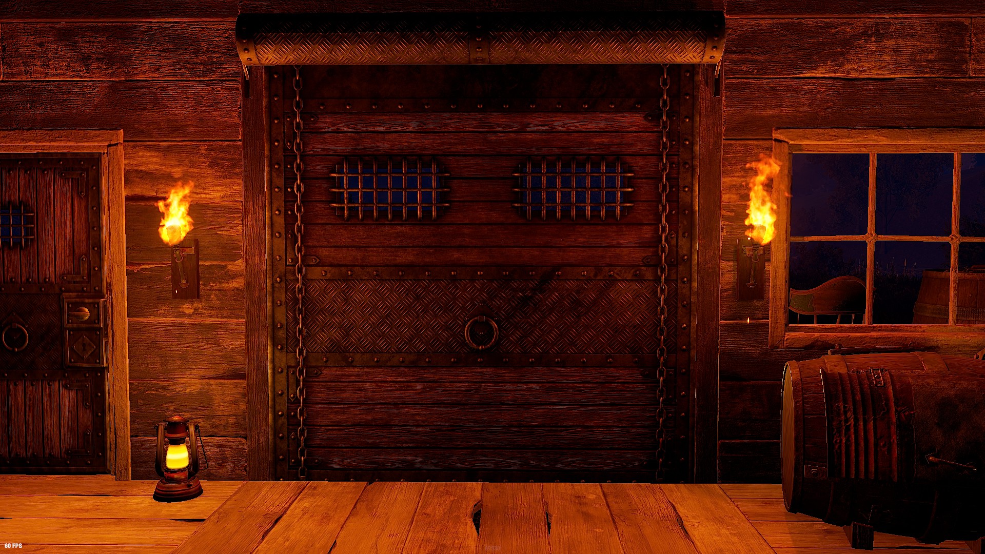 Frontier Rustic Garage Door