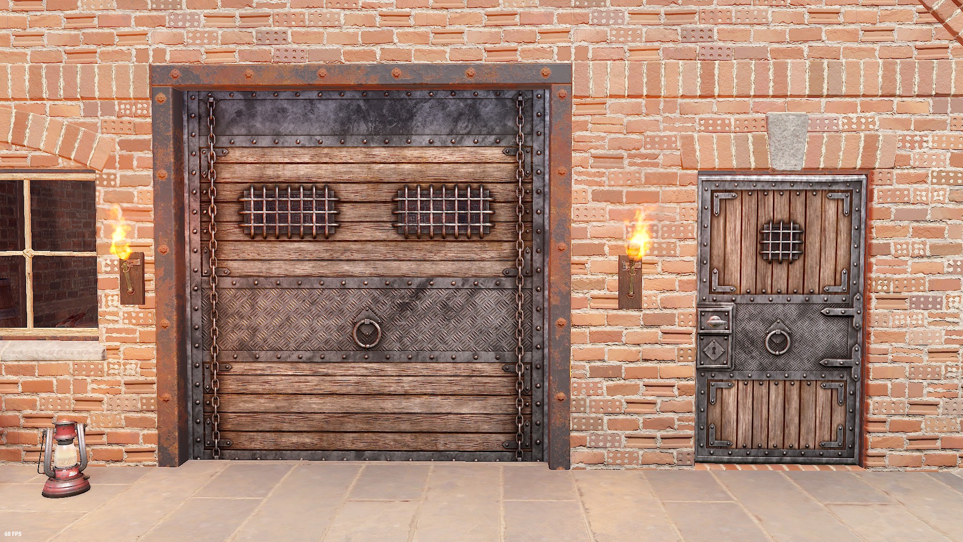 Frontier Rustic Garage Door