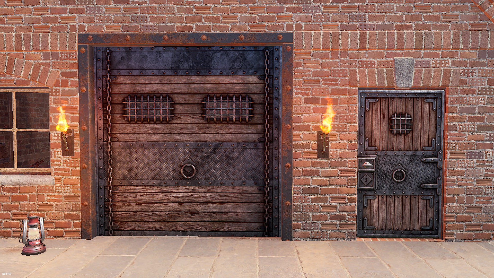 Frontier Rustic Garage Door