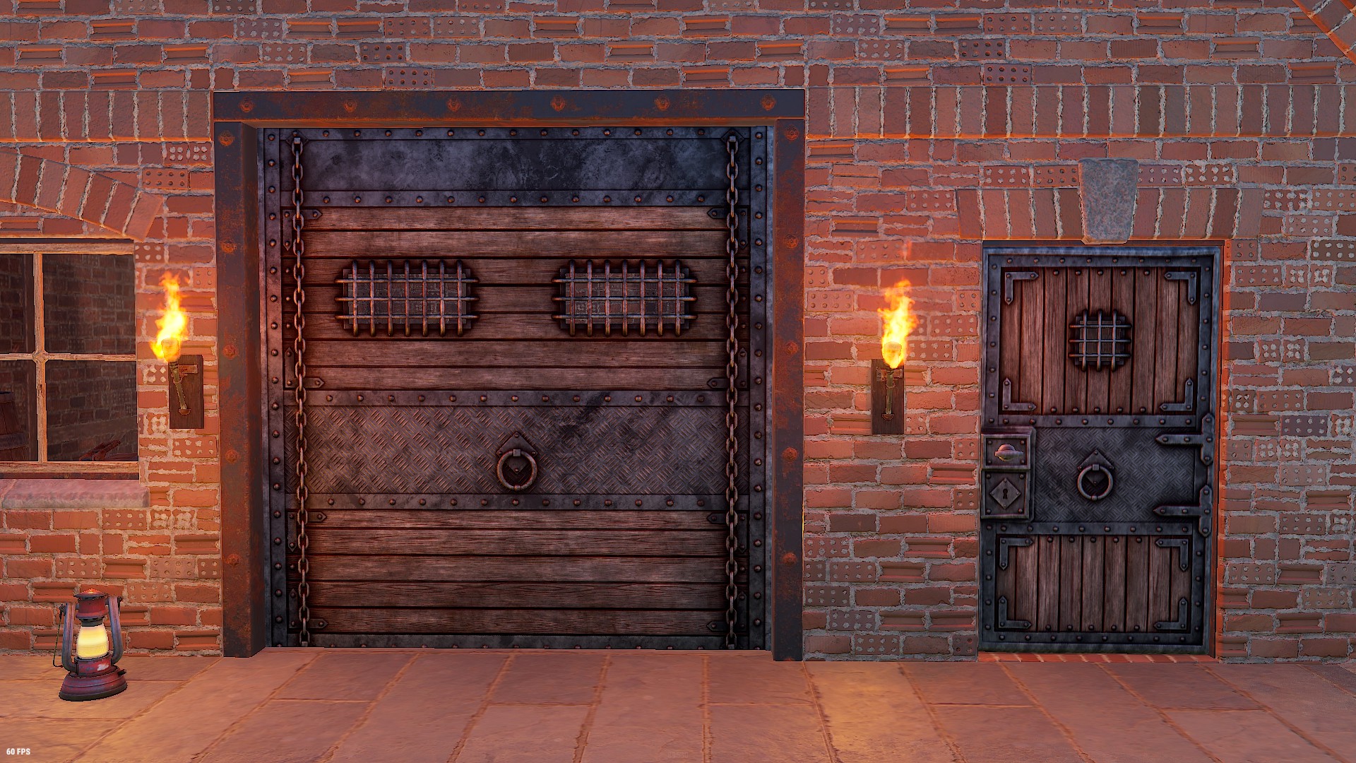 Frontier Rustic Garage Door
