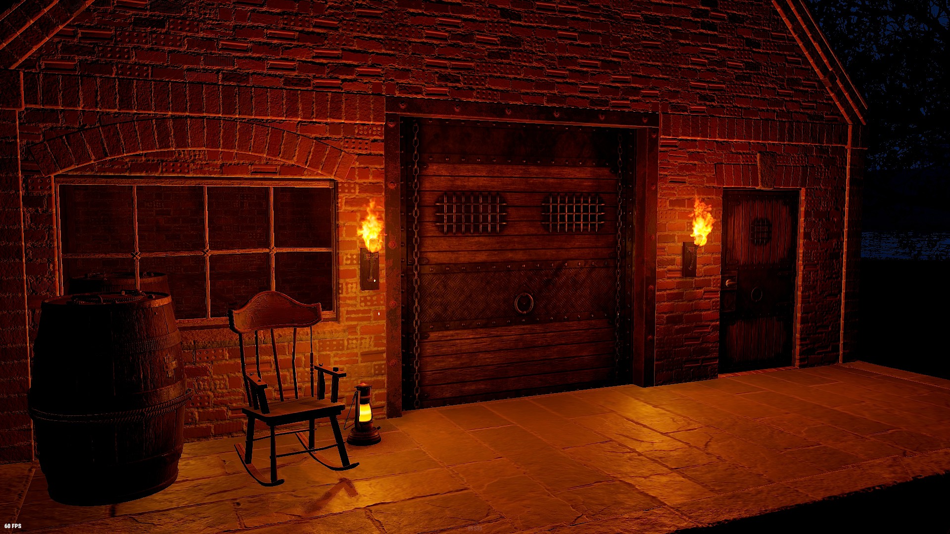 Frontier Rustic Garage Door
