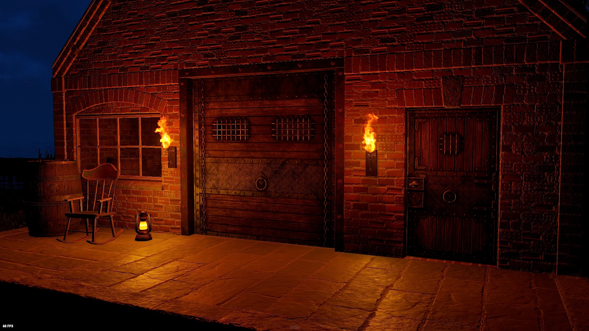Frontier Rustic Garage Door