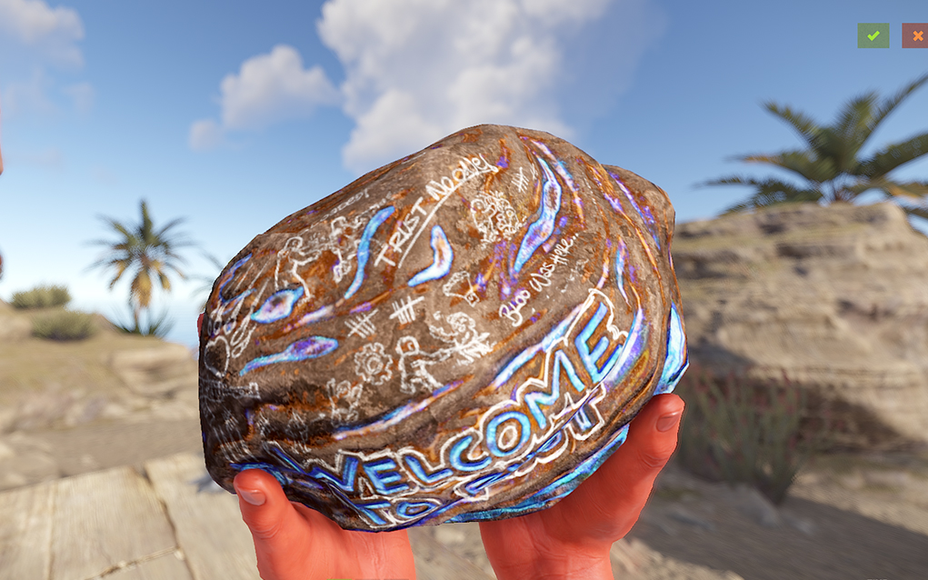 Blooprint’s Welcome Rock