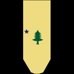 Original Maine Flag (1901 - 1909)