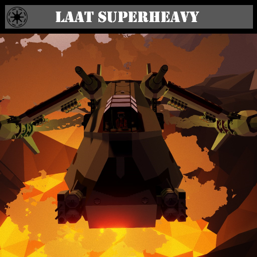 Star Wars LAAT Gunship Superheavy