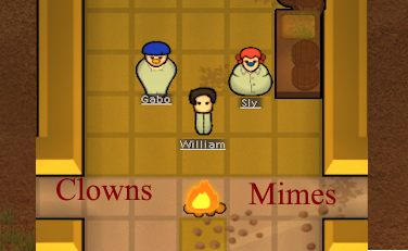 Clown and Mime Xenotypes