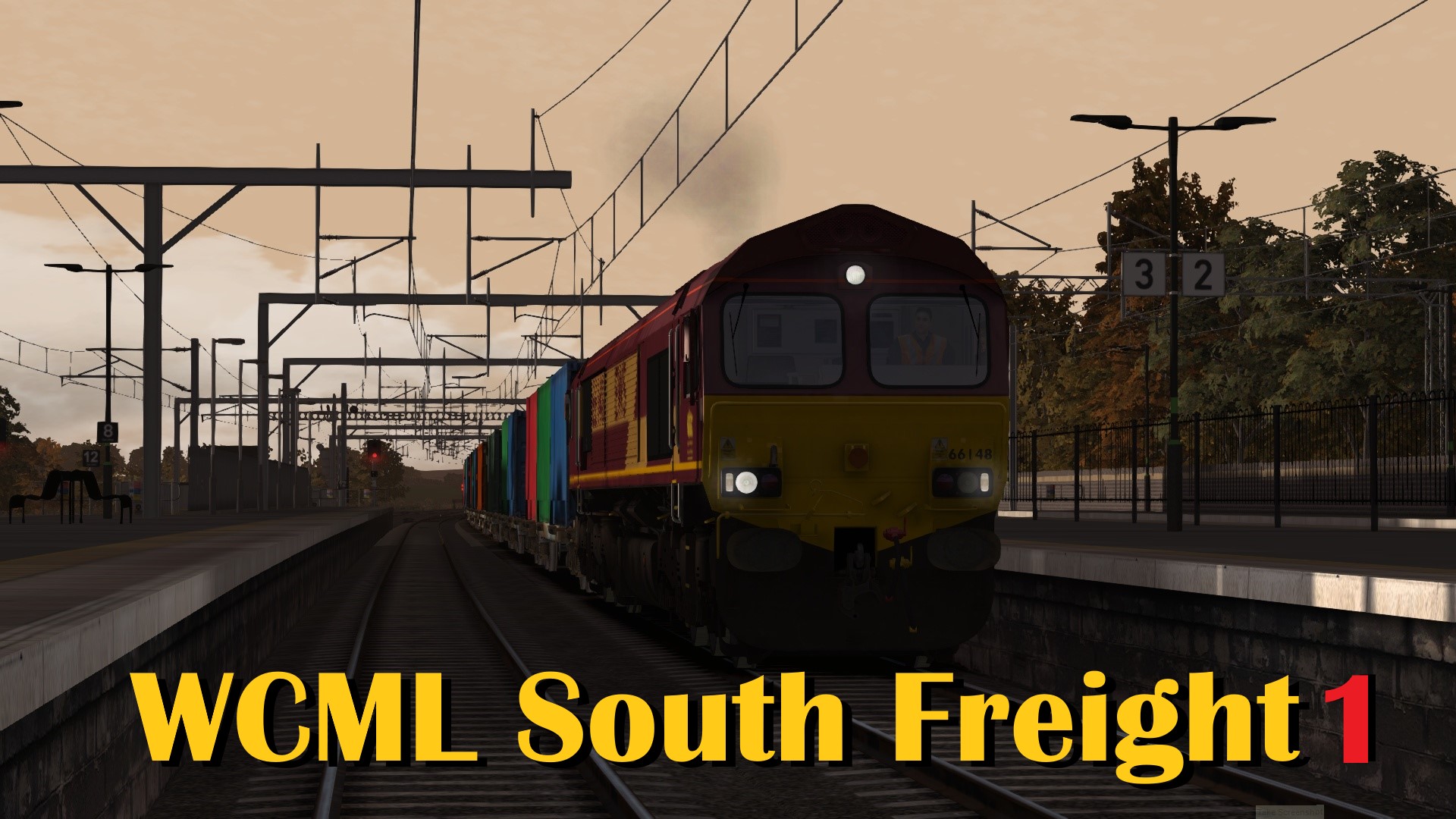 N.S1051 WCML South Freight - Containers Willesden to Bletchley