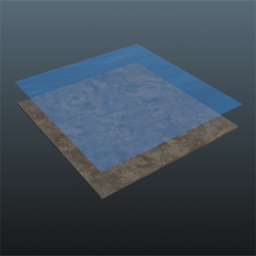 Pond Middle Modul 1m x 1m x 0,15m