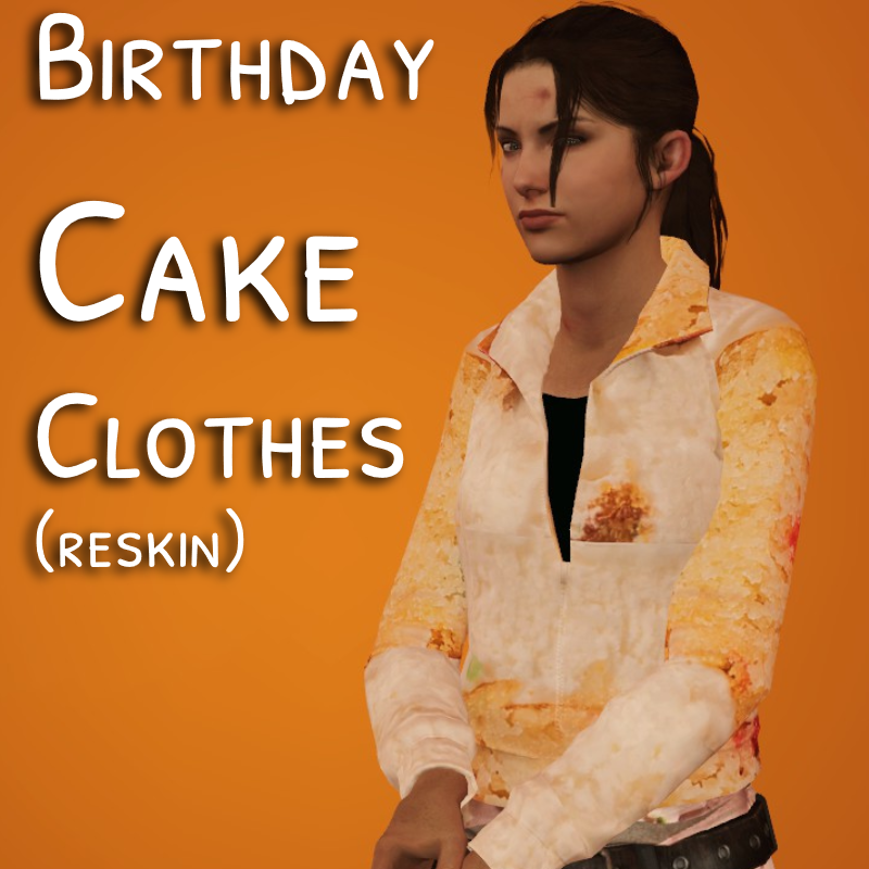 Zoey: Cake Clothes (reskin)