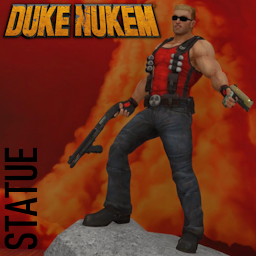 (Statue) Duke Nukem